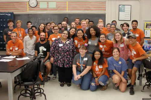 Fall 2018 UTeach Maker Cohort Picture